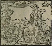 An illustration from Clarissimi Viri D. Andreae Alciati Emblematum libellus : vigilanter recognitus, & ab ipso iam authore locupletatus (1542)