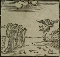 An illustration from Clarissimi Viri D. Andreae Alciati Emblematum libellus : vigilanter recognitus, & ab ipso iam authore locupletatus (1542)
