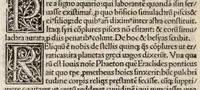 An illustration from Clarissimi viri Hyginii Poeticon astronomicon : opus vtilissimum foeliciter incipit : de mundi & sphere ac utriusq3 ptiũ declaratione : Liber prim⁹ Prohemiũ Hyginius. M. Fabio plurimã salutẽ