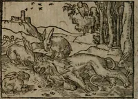 An illustration from Clariss. viri Dn. Andreae Alciati Emblematum libri duo : aucti & restituti, & perelegantibus figuris illustrati, cum succinctis commentariolis ... (1639)