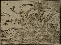 An illustration from Clariss. viri Dn. Andreae Alciati Emblematum libri duo : aucti & restituti, & perelegantibus figuris illustrati, cum succinctis commentariolis ... (1639)