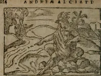An illustration from Clariss. viri Dn. Andreae Alciati Emblematum libri duo : aucti & restituti, & perelegantibus figuris illustrati, cum succinctis commentariolis ... (1639)