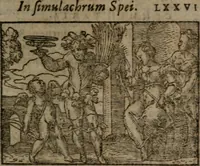 An illustration from Clariss. viri Dn. Andreae Alciati Emblematum libri duo : aucti & restituti, & perelegantibus figuris illustrati, cum succinctis commentariolis ... (1639)