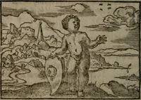 An illustration from Clariss. viri Dn. Andreae Alciati Emblematum libri duo : aucti & restituti, & perelegantibus figuris illustrati, cum succinctis commentariolis ... (1639)