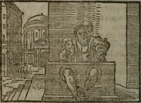 An illustration from Clariss. viri Dn. Andreae Alciati Emblematum libri duo : aucti & restituti, & perelegantibus figuris illustrati, cum succinctis commentariolis ... (1639)