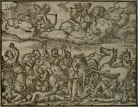 An illustration from Clariss. viri Dn. Andreae Alciati Emblematum libri duo : aucti & restituti, & perelegantibus figuris illustrati, cum succinctis commentariolis ... (1639)