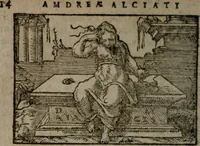 Picture 12 of 110 from Clariss. viri Dn. Andreae Alciati Emblematum libri duo : aucti & restituti, & perelegantibus figuris illustrati, cum succinctis commentariolis ... (1639), leaf 33