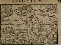 An illustration from Clariss. viri Dn. Andreae Alciati Emblematum libri duo : aucti & restituti, & perelegantibus figuris illustrati, cum succinctis commentariolis ... (1639)
