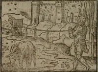 An illustration from Clariss. viri Dn. Andreae Alciati Emblematum libri duo : aucti & restituti, & perelegantibus figuris illustrati, cum succinctis commentariolis ... (1639)