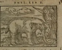 An illustration from Clariss. viri Dn. Andreae Alciati Emblematum libri duo : aucti & restituti, & perelegantibus figuris illustrati, cum succinctis commentariolis ... (1639)