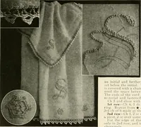 An illustration from Clark's O. N. T. book of needlework; (1916)