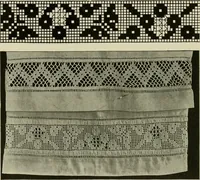 An illustration from Clark's O. N. T. book of needlework; (1916)