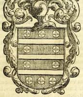 An illustration from Claro origen y descendencia ilvstre de la antigua casa de Valdès : sus varones famosos, y seruicios señalados, que han hecho a la monarquia de España : ofrecido a la magestad católica del Rey N.S. Don Felipe Quarto (1650)