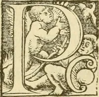 An illustration from Claudii Galeni ... Liber de plenitudine. Polybus De salubri victus ratione privatorum. Guinterio Ioanne Andernaco interprete. Apuleius Platonicus De herbarum virtutibus. Antonii Benivenii Libellus de abditis nonnullis ac mirandis morboru & sanitationum causis (1528)