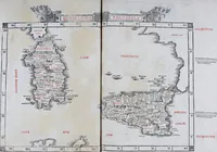 An illustration from Claudii Ptholemaei Alexandrini Liber geographiae cum tabulis et uniuersali figura : et cum additione locorum quae a recentioribus reperta sunt diligenti cura emendatus et impressus (1511)
