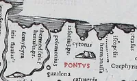 Picture 51 of 86 from Claudii Ptholemaei Alexandrini Liber geographiae cum tabulis et uniuersali figura : et cum additione locorum quae a recentioribus reperta sunt diligenti cura emendatus et impressus (1511), leaf 160