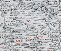 An illustration from Claudii Ptholemaei Alexandrini Liber geographiae cum tabulis et uniuersali figura : et cum additione locorum quae a recentioribus reperta sunt diligenti cura emendatus et impressus (1511)