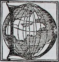 An illustration from Claudii Ptolemaei Geographicae enarrationis libri octo (1525)
