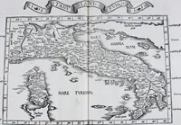 An illustration from Claudii Ptolemaei Geographicae enarrationis libri octo (1525)