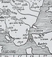 An illustration from Claudii Ptolemaei Geographicae enarrationis libri octo (1525)