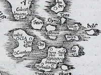 An illustration from Claudii Ptolemaei Geographicae enarrationis libri octo (1525)