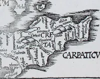 An illustration from Claudii Ptolemaei Geographicae enarrationis libri octo (1525)