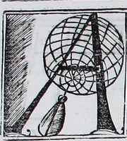 An illustration from Claudii Ptolemaei Geographicae enarrationis libri octo (1525)