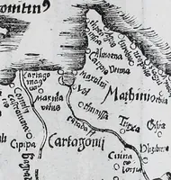 An illustration from Claudii Ptolemaei Geographicae enarrationis libri octo (1525)