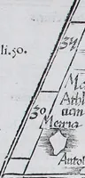An illustration from Claudii Ptolemaei Geographicae enarrationis libri octo (1525)