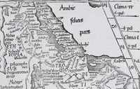 An illustration from Claudii Ptolemaei Geographicae enarrationis libri octo (1525)