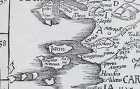 An illustration from Claudii Ptolemaei Geographicae enarrationis libri octo (1525)