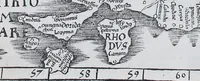 An illustration from Claudii Ptolemaei Geographicae enarrationis libri octo (1525)