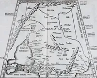 An illustration from Claudii Ptolemaei Geographicae enarrationis libri octo (1525)