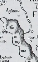 An illustration from Claudii Ptolemaei Geographicae enarrationis libri octo (1525)