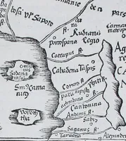 An illustration from Claudii Ptolemaei Geographicae enarrationis libri octo (1525)