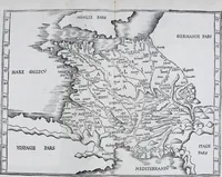 An illustration from Claudii Ptolemaei Geographicae enarrationis libri octo (1525)