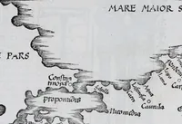 An illustration from Claudii Ptolemaei Geographicae enarrationis libri octo (1525)