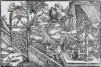 An illustration from Claudii Ptolemaei Geographicae enarrationis libri octo (1525)