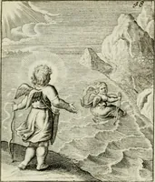 An illustration from Cl. Bruins Aanmerkingen op Otto van Veens Zinnebeelden der goddelyke liefde (1726)