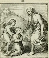 An illustration from Cl. Bruins Aanmerkingen op Otto van Veens Zinnebeelden der goddelyke liefde (1726)