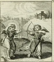 Picture 15 of 62 from Cl. Bruins Aanmerkingen op Otto van Veens Zinnebeelden der goddelyke liefde (1726), leaf 42