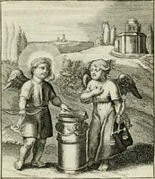Picture 16 of 62 from Cl. Bruins Aanmerkingen op Otto van Veens Zinnebeelden der goddelyke liefde (1726), leaf 44