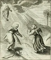 An illustration from Cl. Bruins Aanmerkingen op Otto van Veens Zinnebeelden der goddelyke liefde (1726)