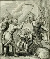 Picture 40 of 62 from Cl. Bruins Aanmerkingen op Otto van Veens Zinnebeelden der goddelyke liefde (1726), leaf 92