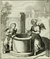 Picture 41 of 62 from Cl. Bruins Aanmerkingen op Otto van Veens Zinnebeelden der goddelyke liefde (1726), leaf 94