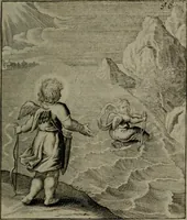 An illustration from Cl. Bruins Aanmerkingen, op Otto van Veens Zinnebeelden der goddelyke liefde (1726)