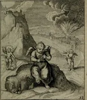 Picture 56 of 64 from Cl. Bruins Aanmerkingen, op Otto van Veens Zinnebeelden der goddelyke liefde (1726), leaf 120