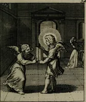 An illustration from Cl. Bruins Aanmerkingen, op Otto van Veens Zinnebeelden der goddelyke liefde (1726)