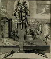 Picture 63 of 64 from Cl. Bruins Aanmerkingen, op Otto van Veens Zinnebeelden der goddelyke liefde (1726), leaf 134