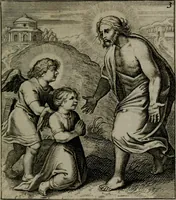 An illustration from Cl. Bruins Aanmerkingen, op Otto van Veens Zinnebeelden der goddelyke liefde (1726)